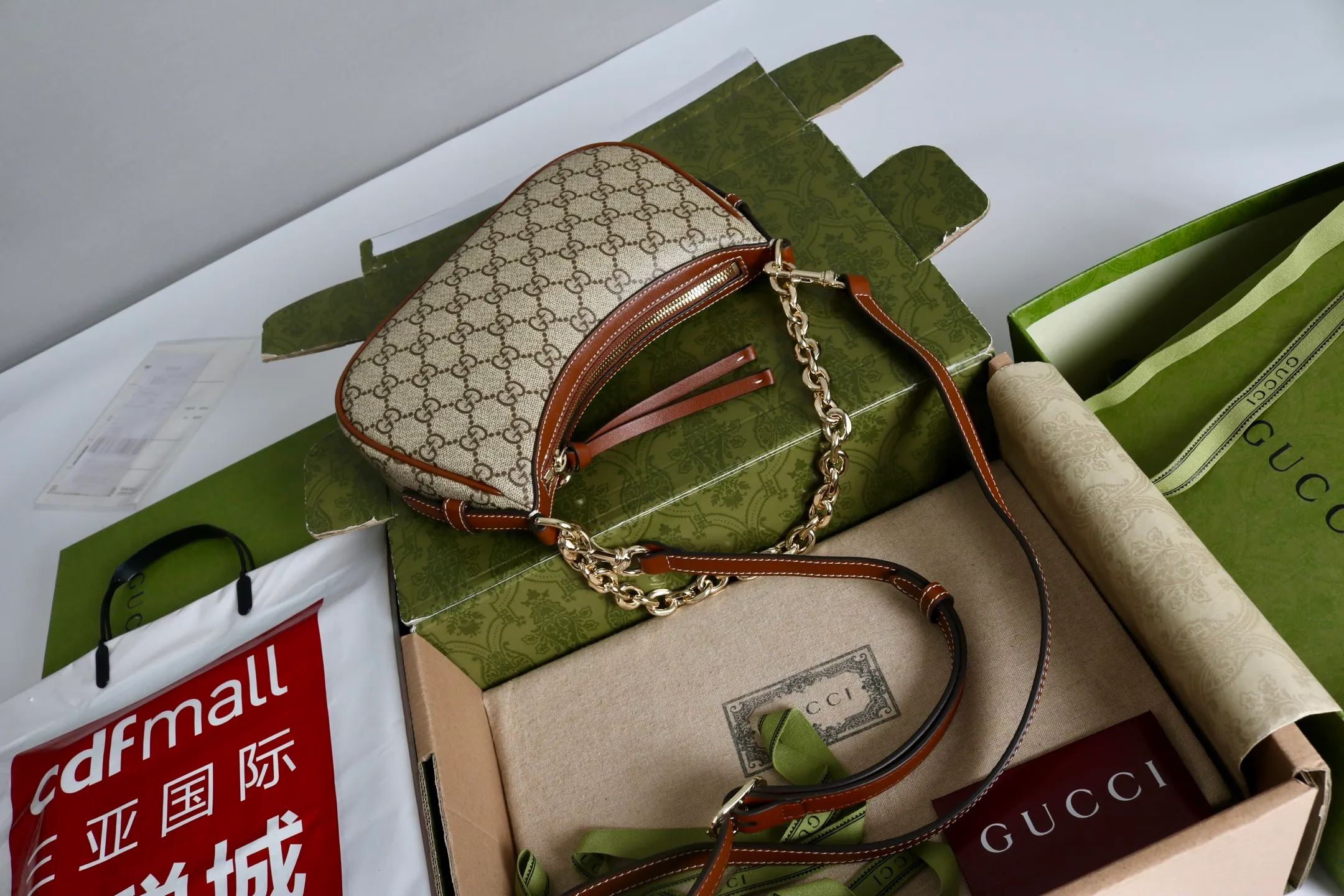 All Categories Official Website "Brand Women's Bags" Women's Bags 💙 GUCCI 2026 GUCCI New Underarm Shoulder Bag