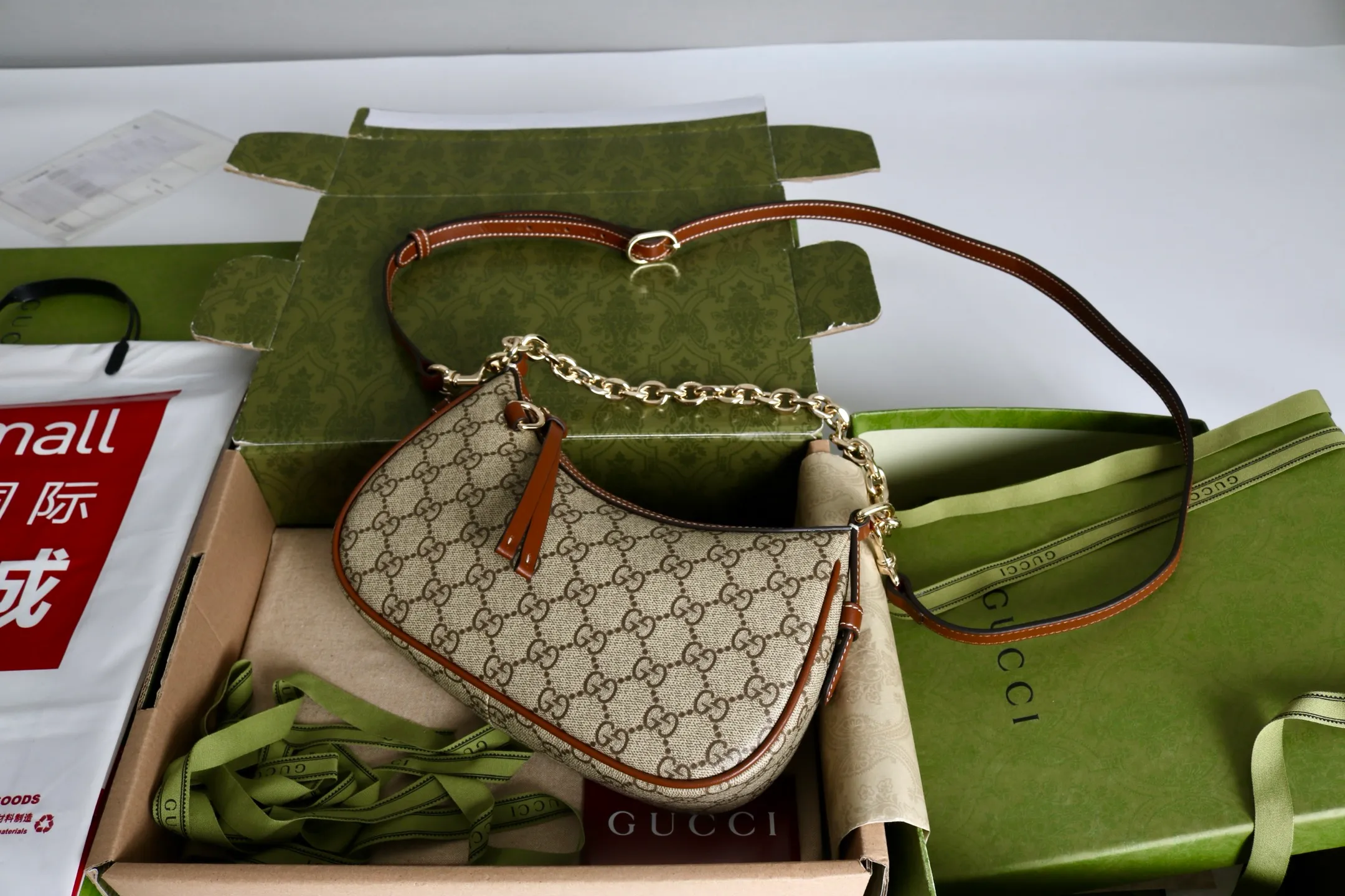 All Categories Official Website "Brand Women's Bags" Women's Bags 💙 GUCCI 2026 GUCCI New Underarm Shoulder Bag