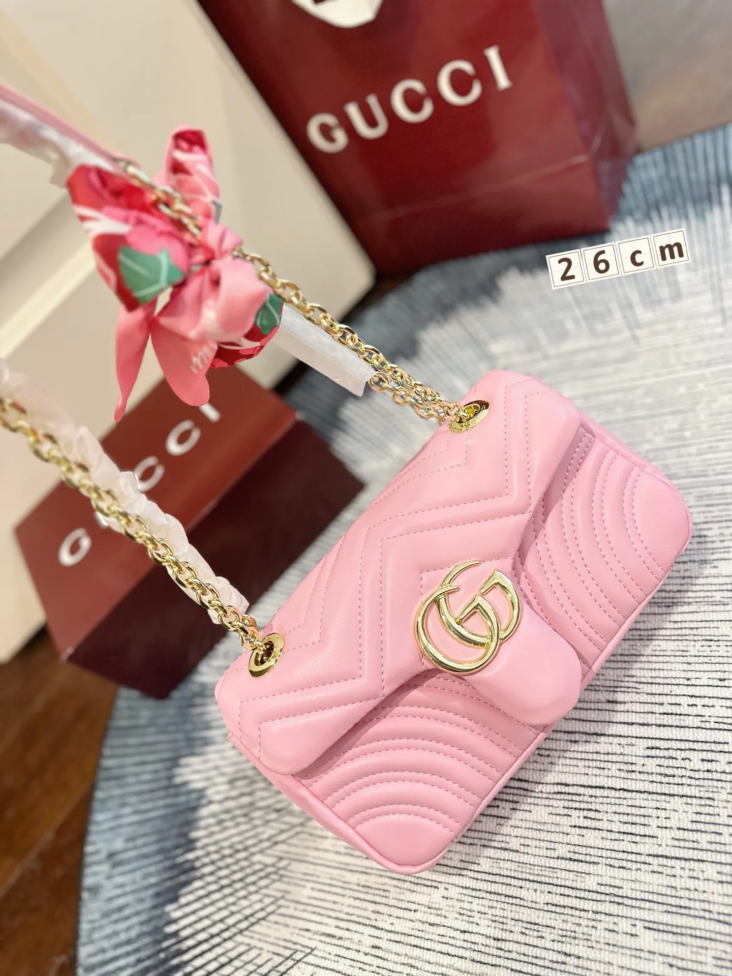 All Categories Official Website "Brand Women's Bags" Women's Bags 💙 GUCCI 2026 New GUCCI Crossbody Bag
