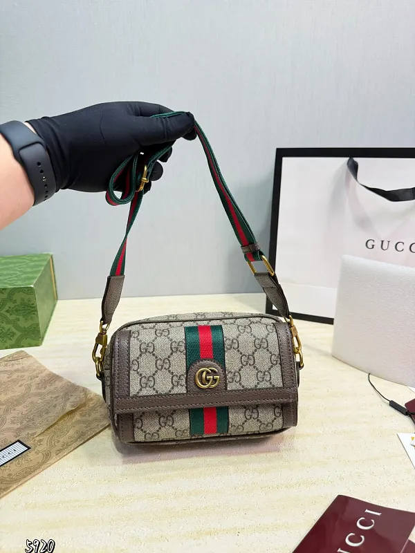 All Categories Official Website "Brand Women's Bags" Women's Bags 💙 GUCCI 2026 New GUCCI Crossbody Bag