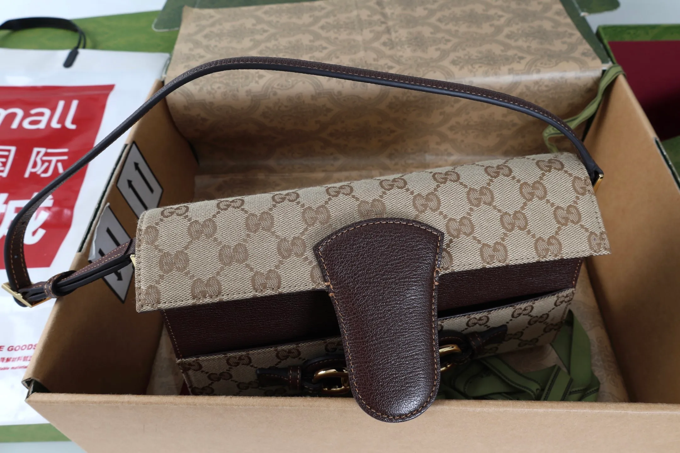 All Categories Official Website "Brand Women's Bags" Women's Bags 💙 GUCCI 2026 GUCCI New Underarm Shoulder Bag