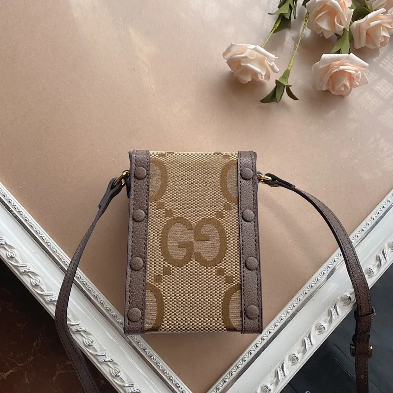 All categories Official website "Brand Women's Bags" Women's Bags 💙 GUCCI 2022 Official New Gucci Mobile Phone Bag Wholesale 58001600 High Quality Specifications: 11.5-17-4CM
