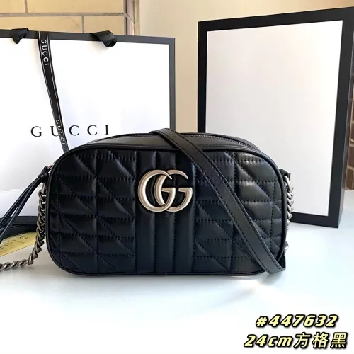 All categories Official website "Brand Women's Bags" Women's Bags 💙 GUCCI 2022 official new Gucci crossbody bag wholesale Original order quality 58001900 Size: 24-13-7Cm