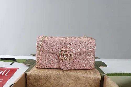All categories Official website "Brand Women's Bags" Women's Bags 💙 GUCCI 2026 GUCCI new crossbody shoulder bag