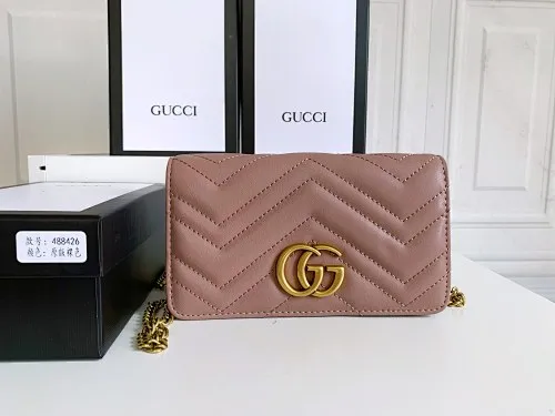 All categories Official website "Brand Women's Bags" Women's Bags 💙 GUCCI replica GUCCI, fine imitation GUCCI bag, GUCCI shoulder bag, 2023 official latest version GUCCI first layer cowhide chain bag, bag factory, original material, size: 18-10.5-4.5CM