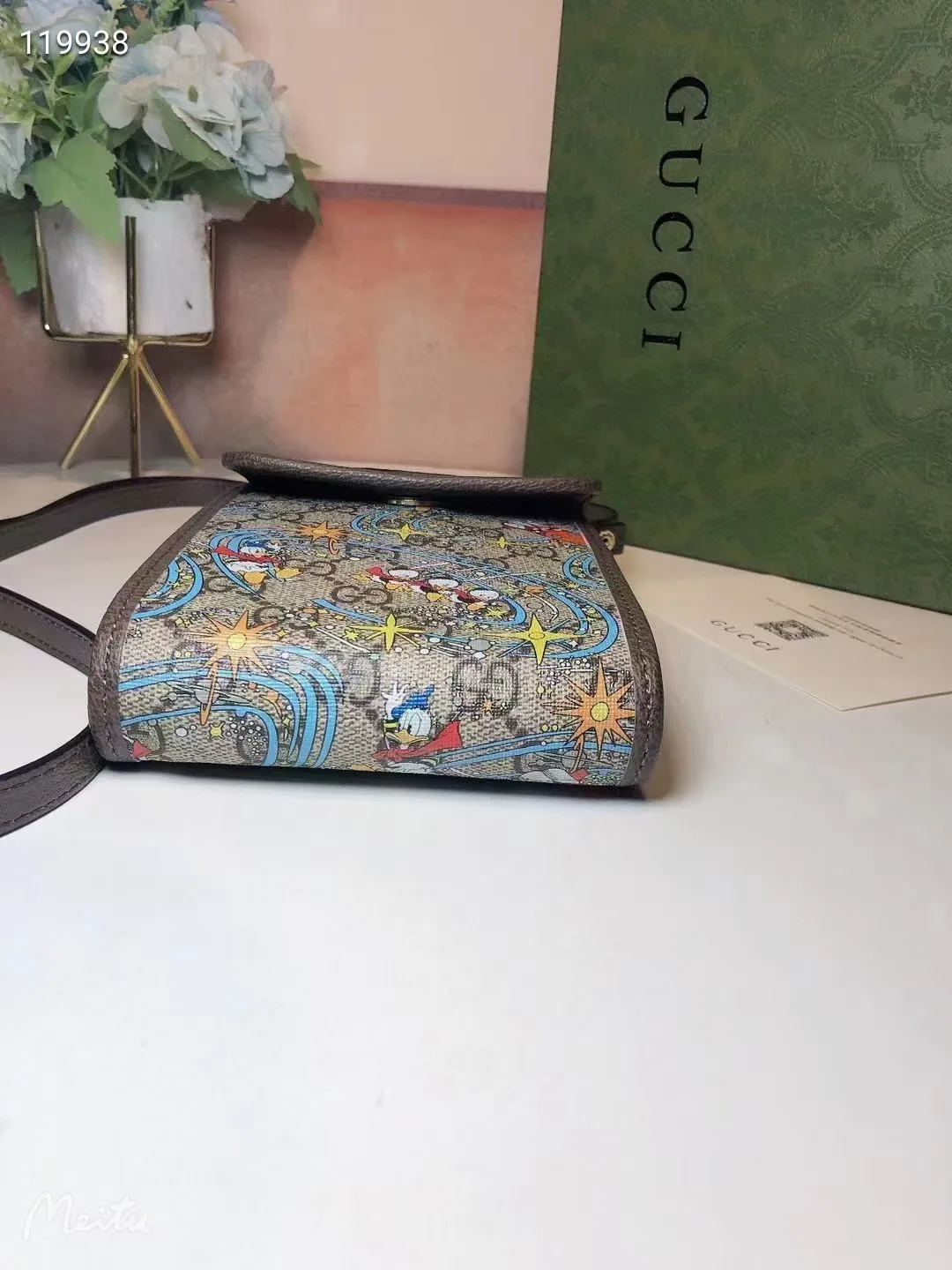 All categories Official website "Brand Women's Bags" Women's Bags 💙 GUCCI 2022 official new Gucci crossbody bag wholesale 5800900 Original order quality Size: 12-17 cm