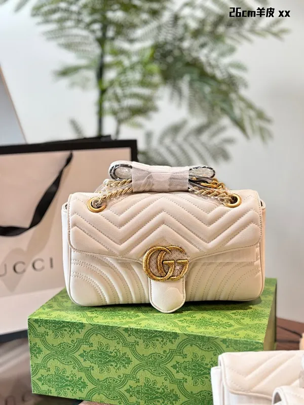 All Categories Official Website "Brand Women's Bags" Women's Bags 💙 GUCCI 2025 New GUCCI Crossbody Bag