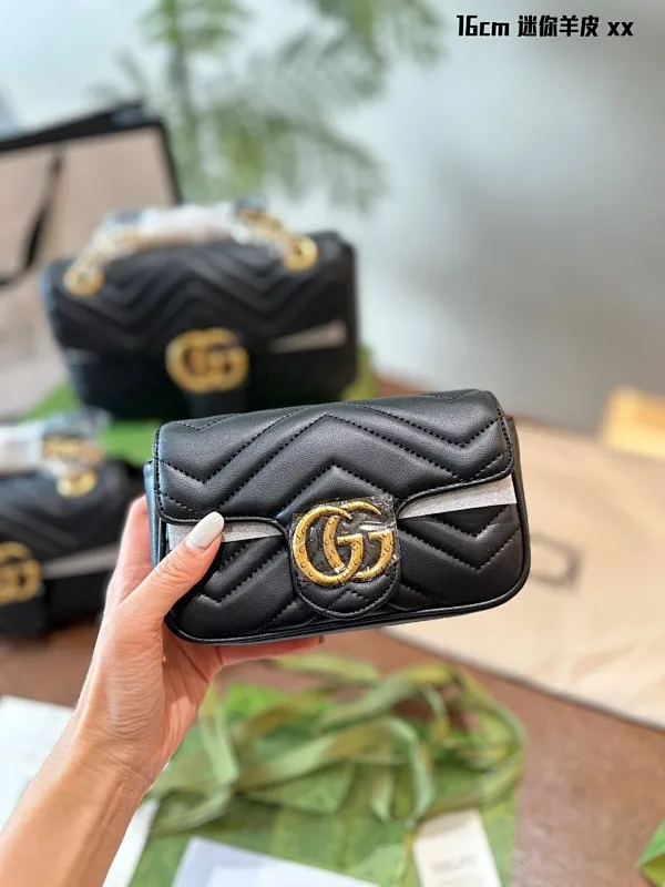 All Categories Official Website "Brand Women's Bags" Women's Bags 💙 GUCCI 2025 New GUCCI Crossbody Bag