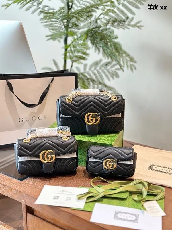 All Categories Official Website "Brand Women's Bags" Women's Bags 💙 GUCCI 2025 New GUCCI Crossbody Bag