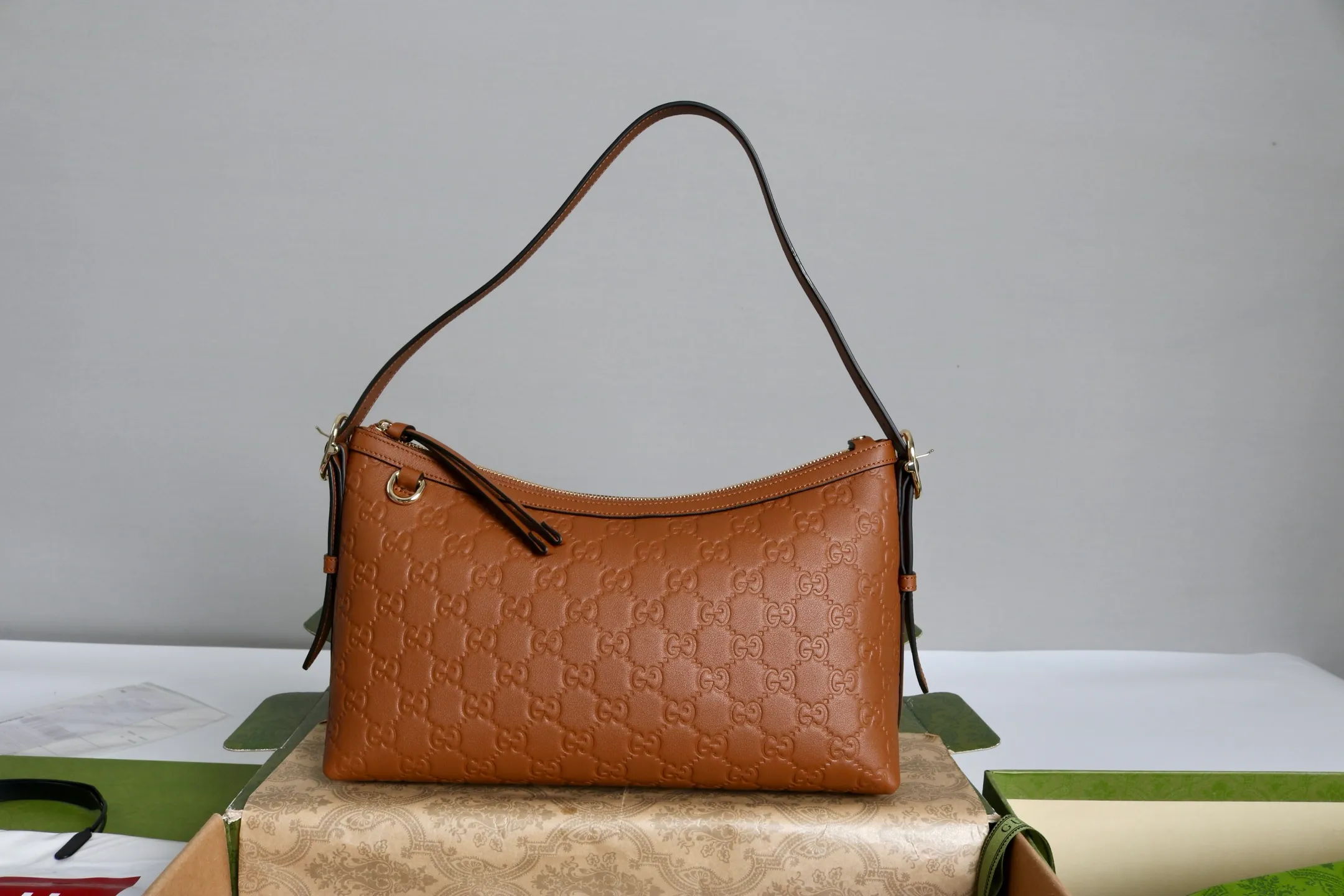 All Categories Official Website "Brand Women's Bags" Women's Bags 💙 GUCCI 2026 GUCCI New Underarm Shoulder Bag