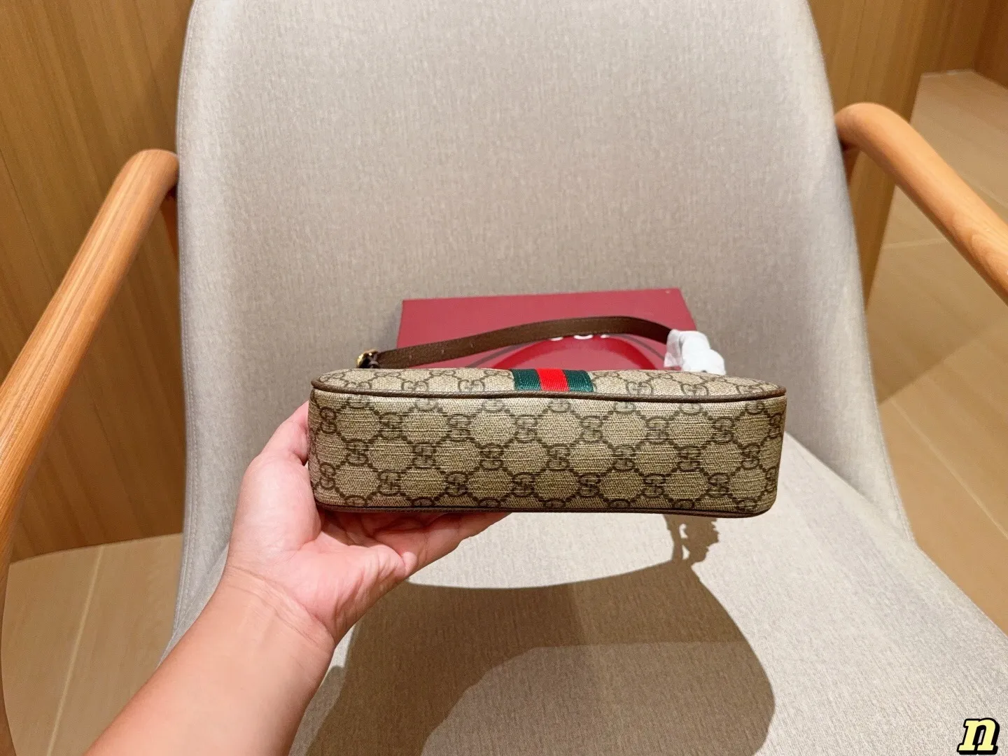 All categories Official website "Brand Women's Bags" Women's Bags 💙 GUCCI 2025 new GUCCI armpit bag