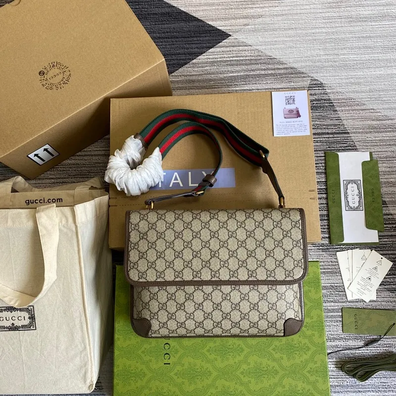 All Categories Official Website "Brand Women's Bags" Women's Bags 💙 GUCCI 2025 New GUCCI Crossbody Bag