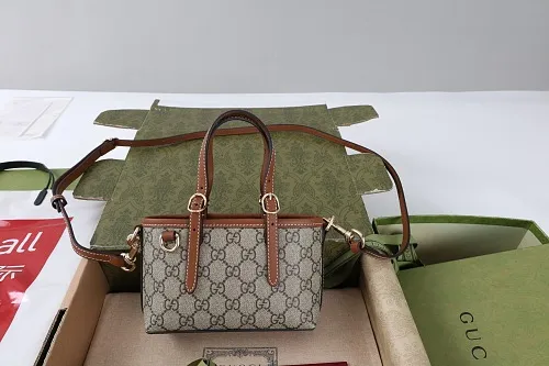 All Categories Official Website "Brand Women's Bags" Women's Bags 💙 GUCCI GUCCI 2026 New Classic GG Pattern Crossbody Bag