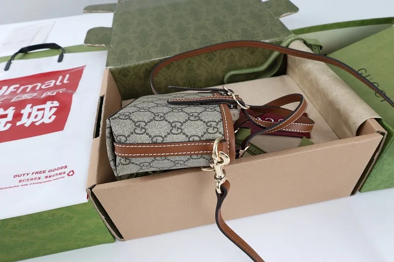All Categories Official Website "Brand Women's Bags" Women's Bags 💙 GUCCI GUCCI 2026 New Classic GG Pattern Crossbody Bag