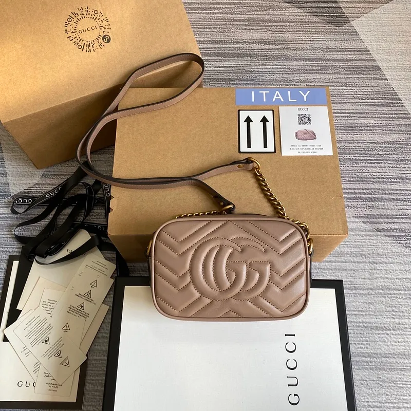 All Categories Official Website "Brand Women's Bags" Women's Bags 💙 GUCCI GUCCI 2026 New Crossbody Shoulder Bag