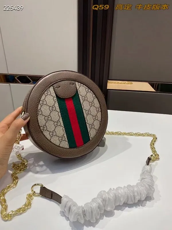 All categories Official website "Brand Women's Bags" Women's Bags 💙 GUCCI 2022 official new Gucci crossbody bag wholesale 58001000 Original order quality Size: 20 cm