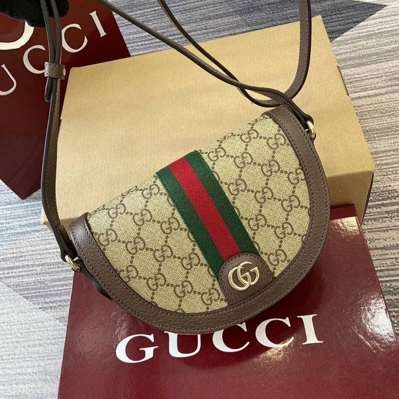 All Categories Official Website "Brand Women's Bags" Women's Bags 💙 GUCCI 2025 New GUCCI Crossbody Bag