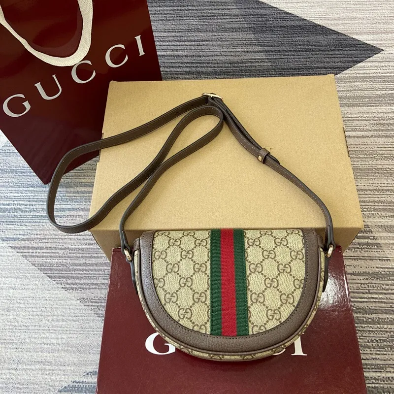 All Categories Official Website "Brand Women's Bags" Women's Bags 💙 GUCCI 2025 New GUCCI Crossbody Bag