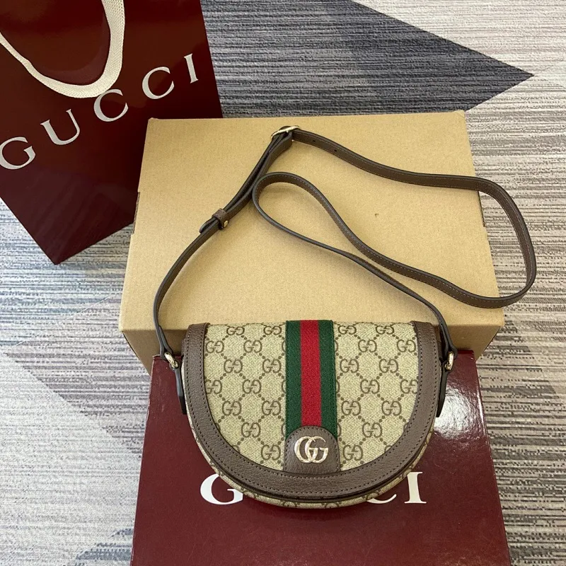 All Categories Official Website "Brand Women's Bags" Women's Bags 💙 GUCCI 2025 New GUCCI Crossbody Bag