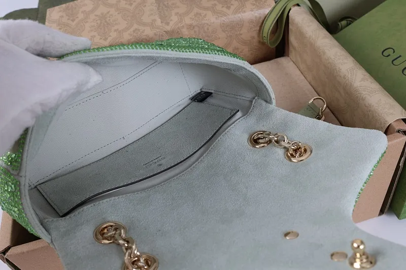 All categories Official website "Brand Women's Bags" Women's Bags 💙 GUCCI 2026 GUCCI new crossbody shoulder bag