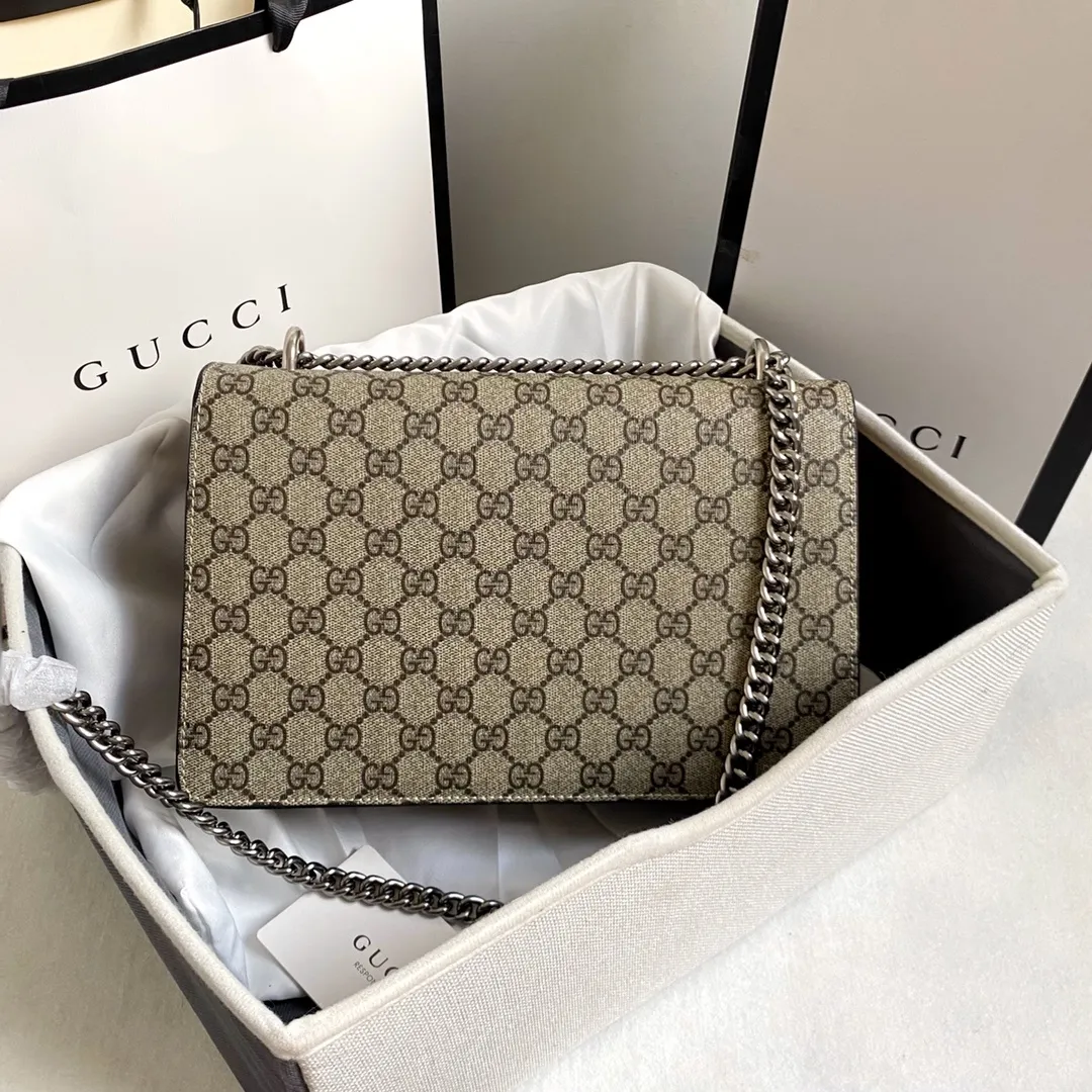 All categories Official website "Brand Women's Bags" Women's Bags 💙 GUCCI 2022 official new Gucci crossbody bag wholesale Original order quality 58002000 Size: 28-18-9Cm