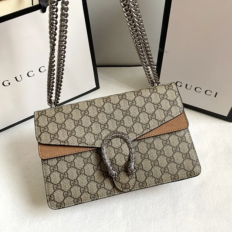 All categories Official website "Brand Women's Bags" Women's Bags 💙 GUCCI 2022 official new Gucci crossbody bag wholesale Original order quality 58002000 Size: 28-18-9Cm