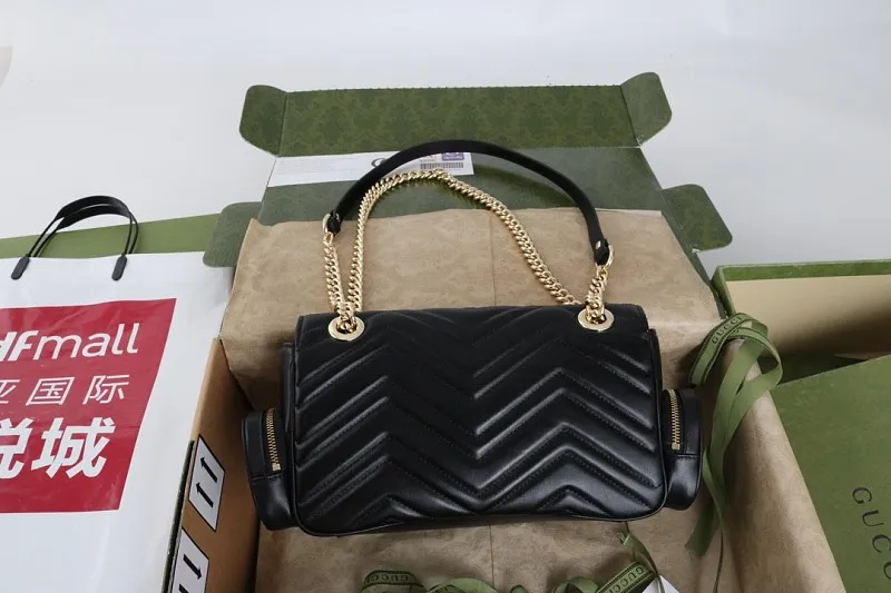 All Categories Official Website "Brand Women's Bags" Women's Bags 💙 GUCCI GUCCI 2026 New Classic GG Pattern Crossbody Bag