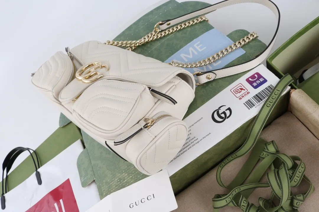 All Categories Official Website "Brand Women's Bags" Women's Bags 💙 GUCCI GUCCI 2026 New Classic GG Pattern Crossbody Bag