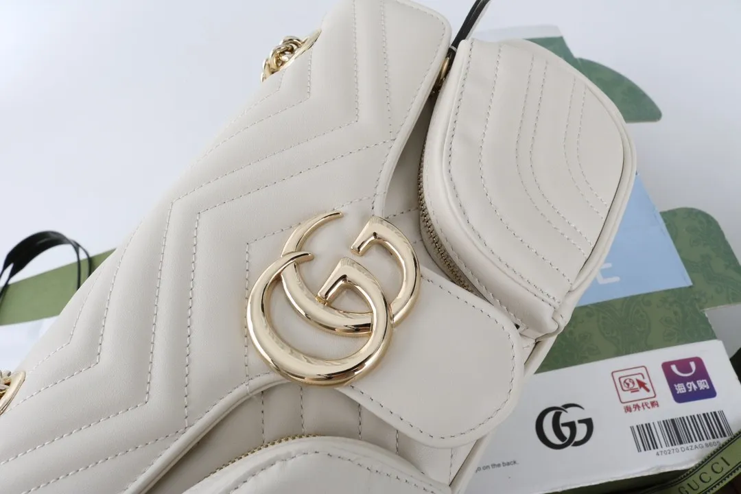 All Categories Official Website "Brand Women's Bags" Women's Bags 💙 GUCCI GUCCI 2026 New Classic GG Pattern Crossbody Bag