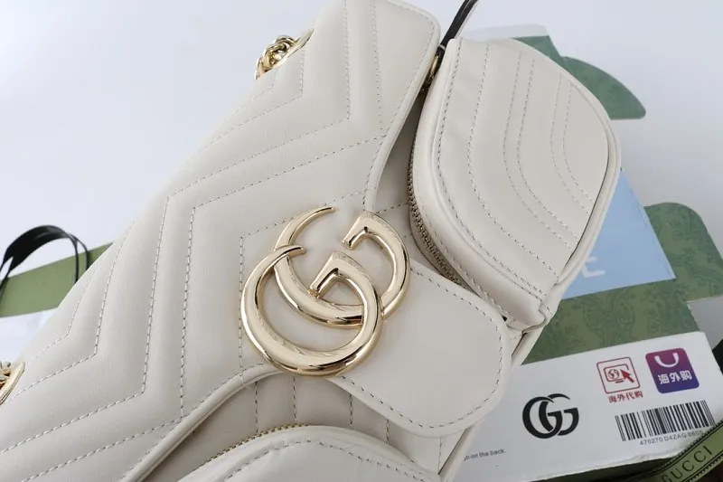 All Categories Official Website "Brand Women's Bags" Women's Bags 💙 GUCCI GUCCI 2026 New Classic GG Pattern Crossbody Bag
