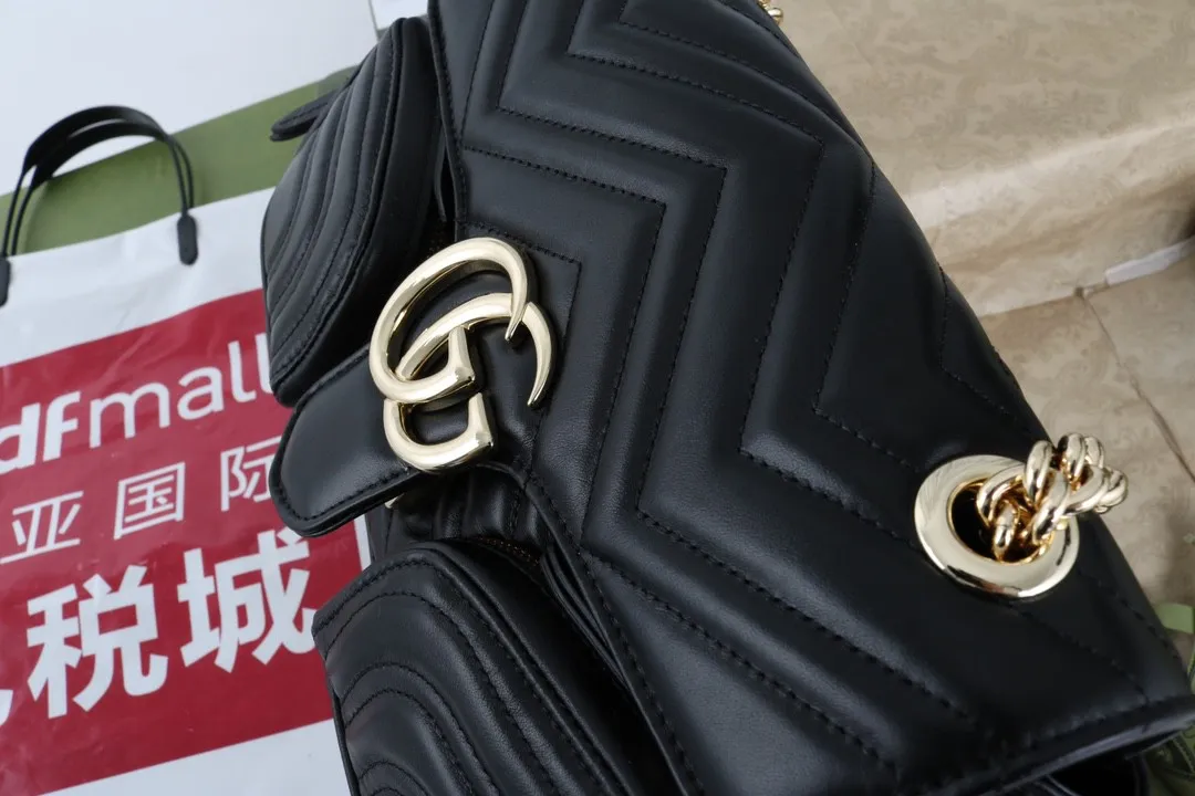 All Categories Official Website "Brand Women's Bags" Women's Bags 💙 GUCCI GUCCI 2026 New Classic GG Pattern Crossbody Bag
