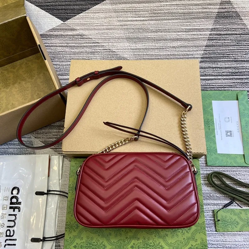 All Categories Official Website "Brand Women's Bags" Women's Bags 💙 GUCCI 2025 New GUCCI Crossbody Bag