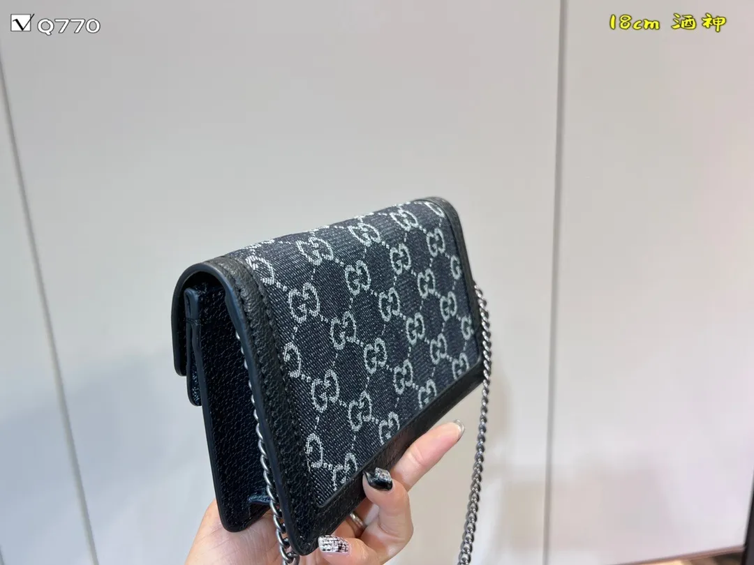 All categories Official website "Brand Women's Bags" Women's Bags 💙 GUCCI 2022 Official New Gucci Crossbody Bag Wholesale 58001550 High Quality Specifications: 18-11CM