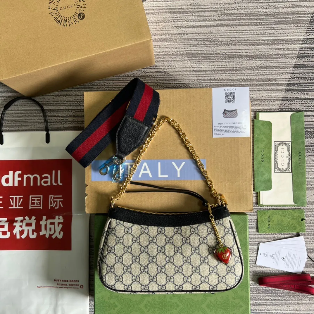 All Categories Official Website "Brand Women's Bags" Women's Bags 💙 GUCCI 2025 New GUCCI Crossbody Bag
