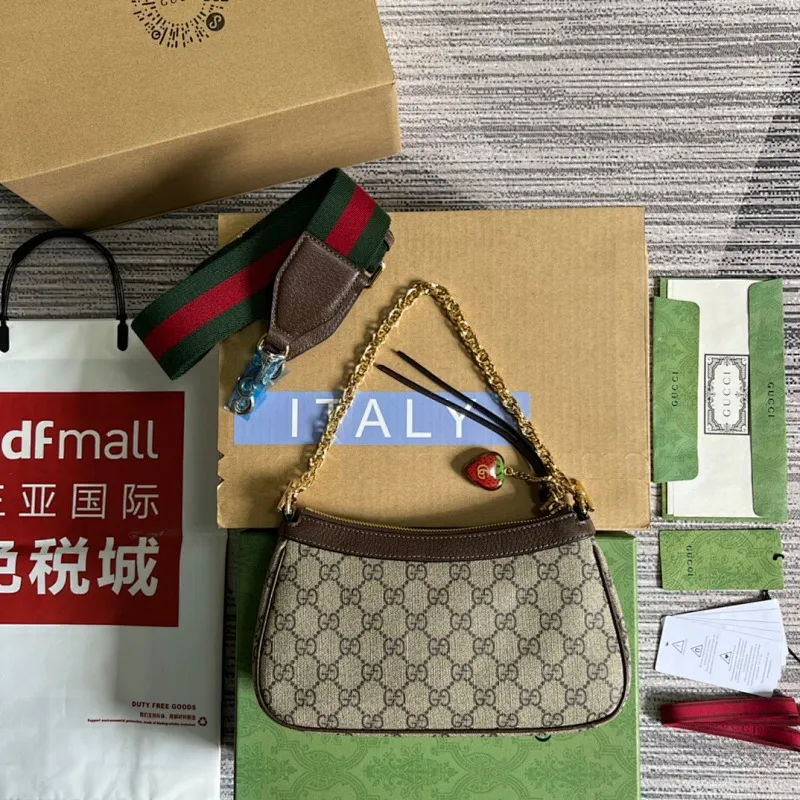 All Categories Official Website "Brand Women's Bags" Women's Bags 💙 GUCCI 2025 New GUCCI Crossbody Bag