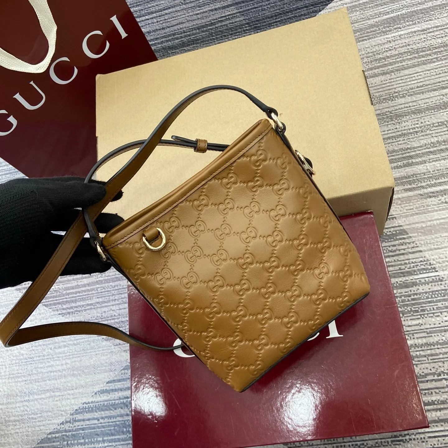 All Categories Official Website "Brand Women's Bags" Women's Bags 💙 GUCCI 2025 New GUCCI Crossbody Bag