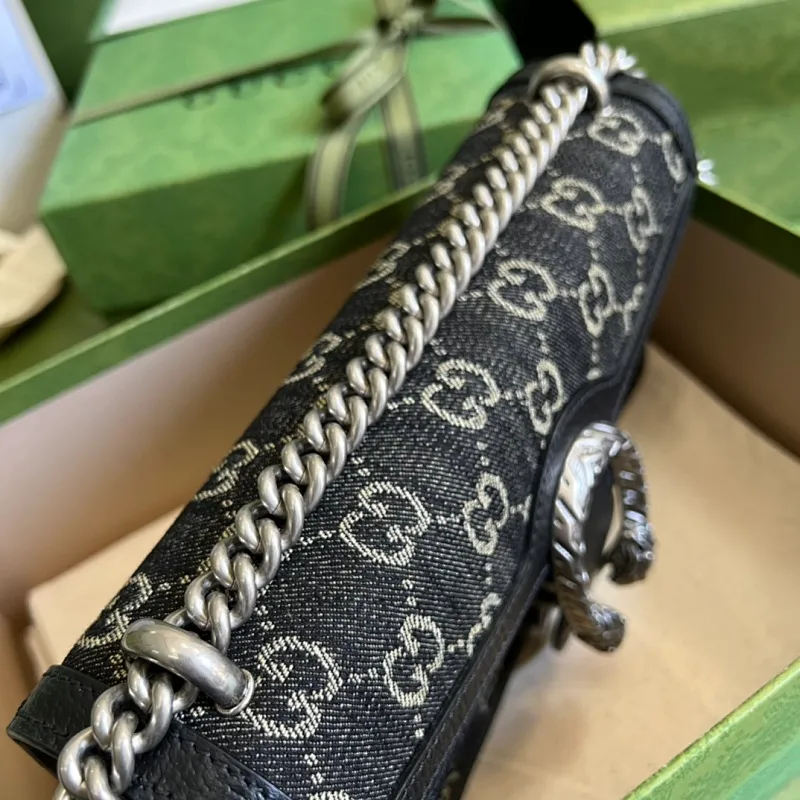 All categories Official website "Brand Women's Bags" Women's Bags 💙 GUCCI 2022 official new Gucci crossbody bag wholesale Original order quality 58002200 Size: 25-13.5-7Cm