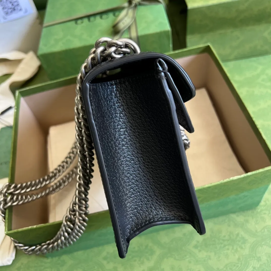 All categories Official website "Brand Women's Bags" Women's Bags 💙 GUCCI 2022 official new Gucci crossbody bag wholesale Original order quality 58002200 Size: 25-13.5-7Cm