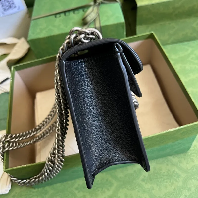 All categories Official website "Brand Women's Bags" Women's Bags 💙 GUCCI 2022 official new Gucci crossbody bag wholesale Original order quality 58002200 Size: 25-13.5-7Cm