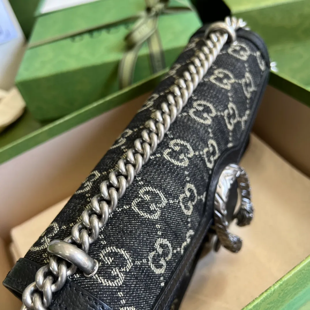 All categories Official website "Brand Women's Bags" Women's Bags 💙 GUCCI 2022 official new Gucci crossbody bag wholesale Original order quality 58002200 Size: 25-13.5-7Cm