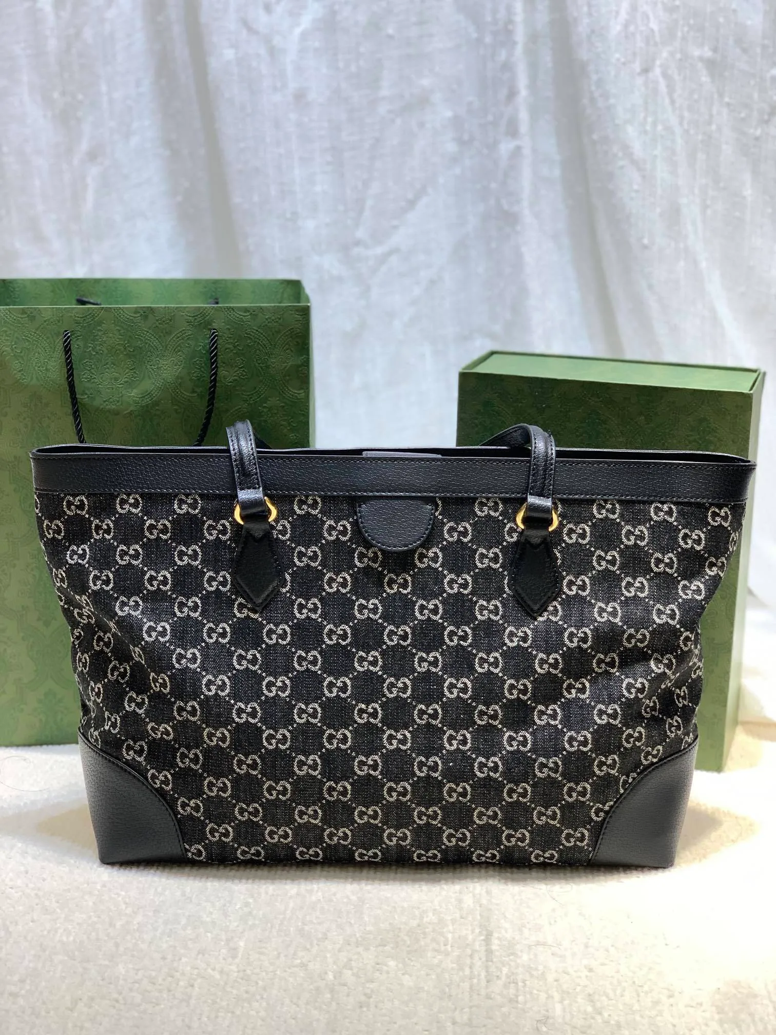 All categories Official website "Brand Women's Bags" Women's Bags 💙 GUCCI 2023 latest GUCCI denim handbags