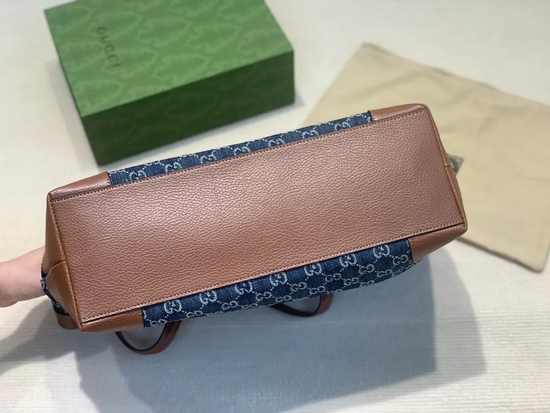 All categories Official website "Brand Women's Bags" Women's Bags 💙 GUCCI 2023 latest GUCCI denim handbags