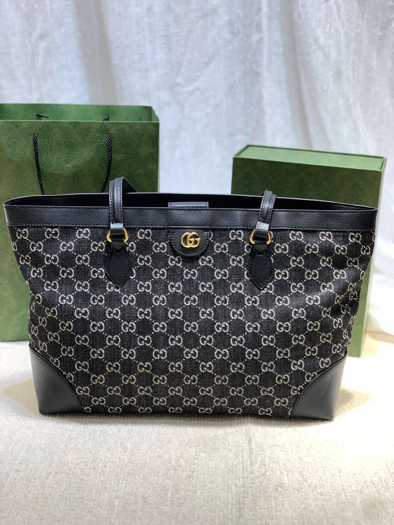 All categories Official website "Brand Women's Bags" Women's Bags 💙 GUCCI 2023 latest GUCCI denim handbags
