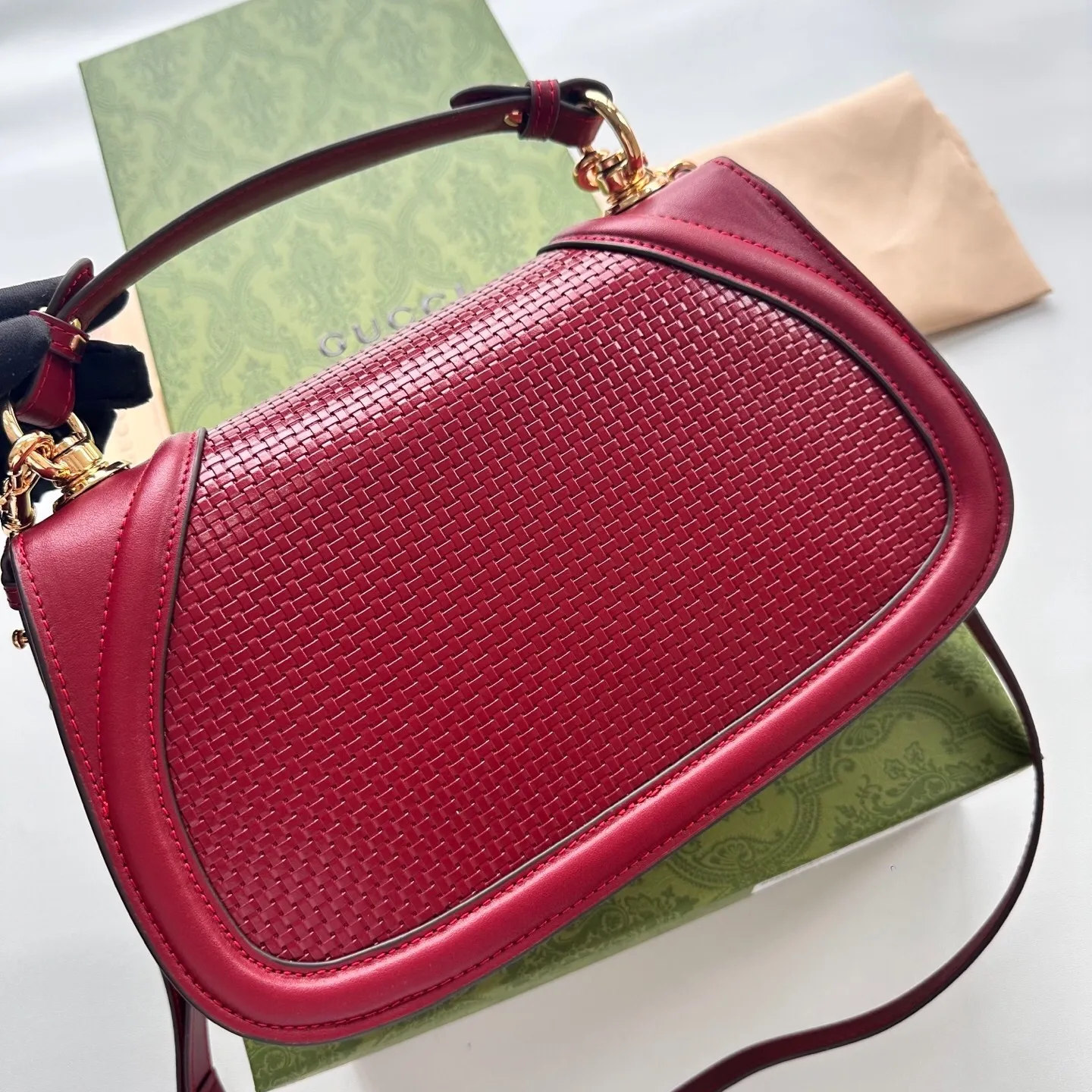 All Categories Official Website "Brand Women's Bags" Women's Bags 💙 GUCCI 2025 New GUCCI Crossbody Bag