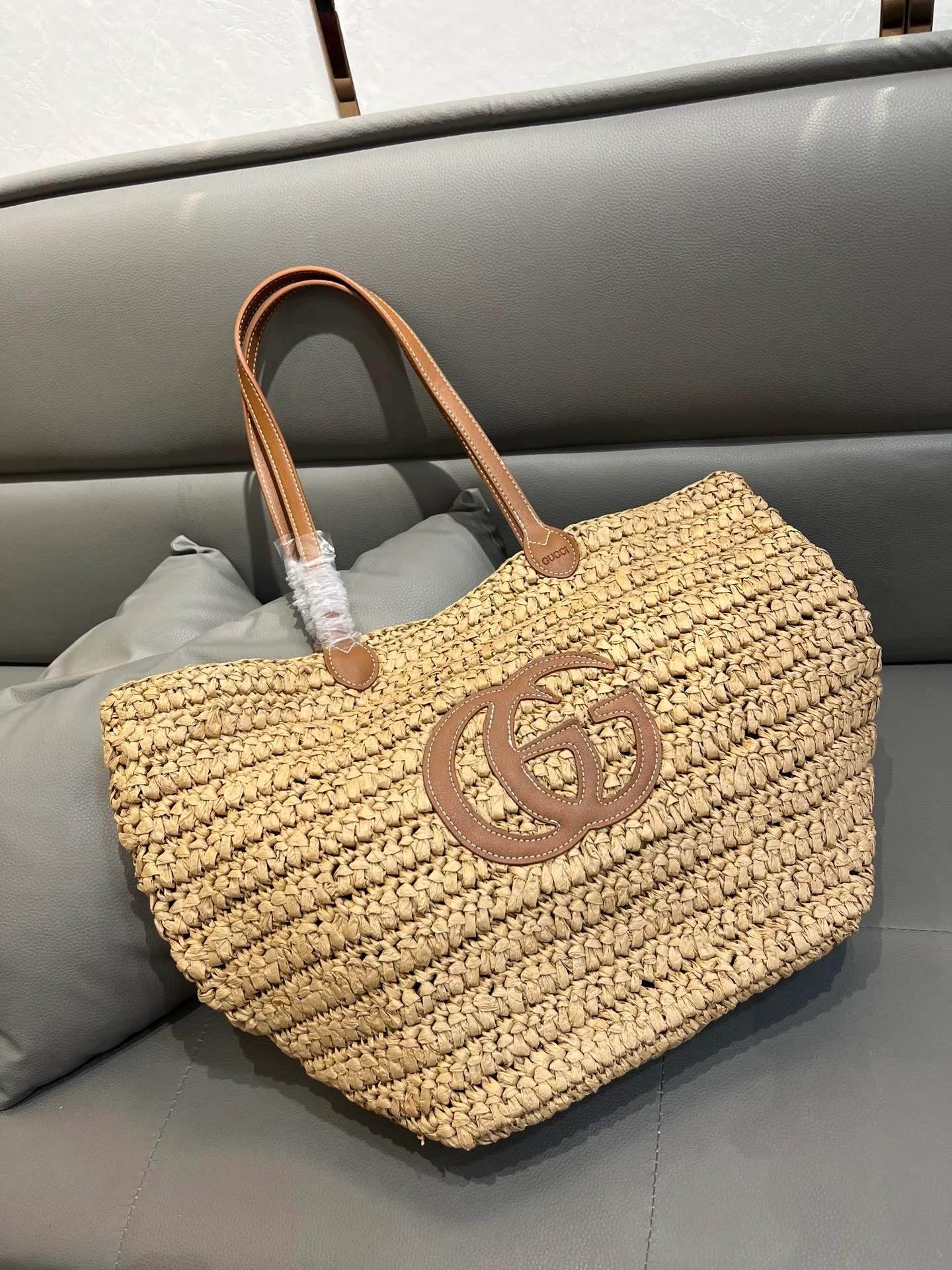 All Categories Official Website "Brand Women's Bags" Women's Bags 💙 GUCCI 2026 Official Website Gucci Straw Bags