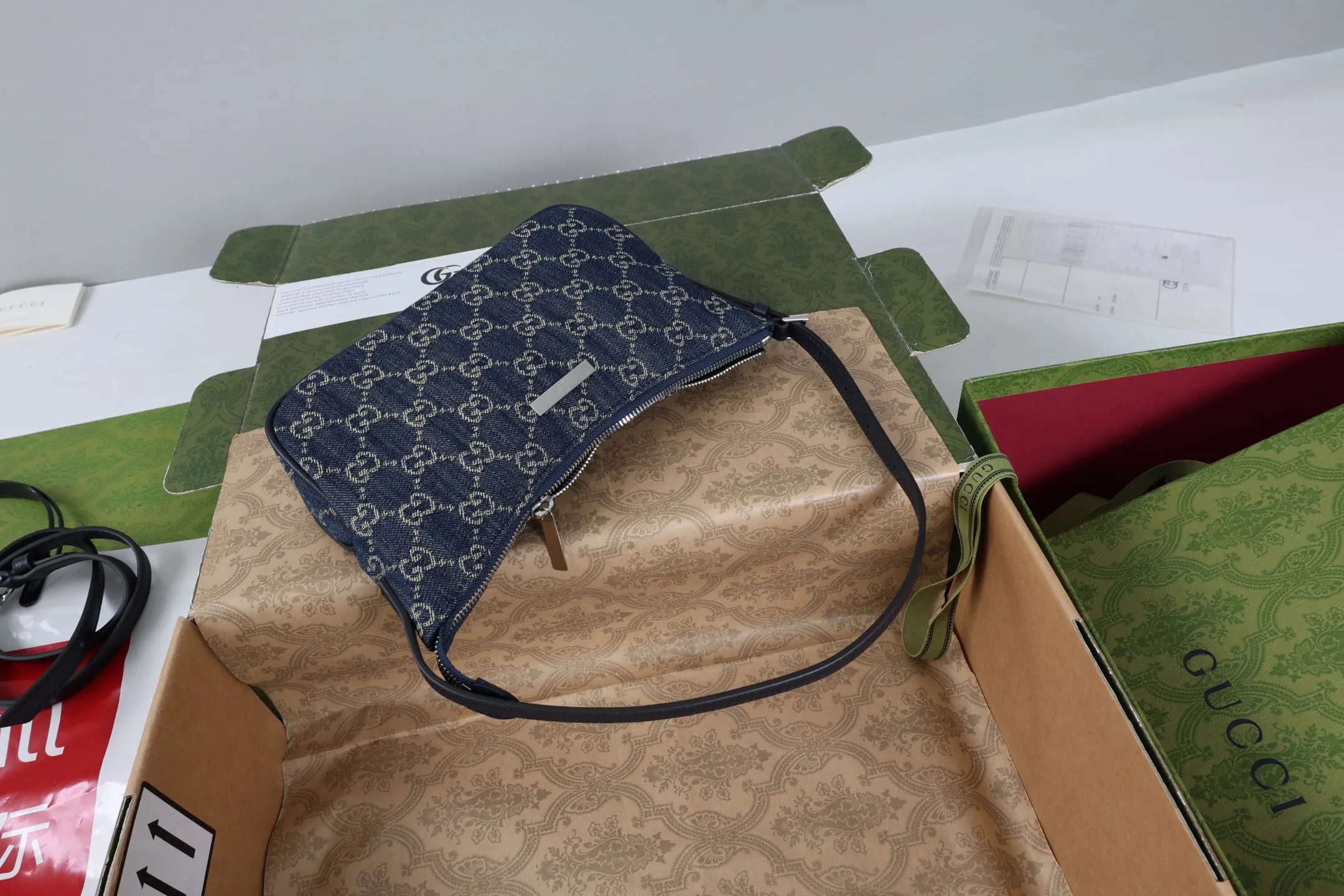 All Categories Official Website "Brand Women's Bags" Women's Bags 💙 GUCCI 2026 GUCCI New Underarm Shoulder Bag