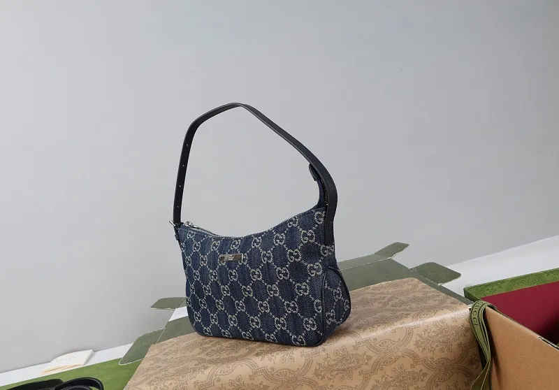 All Categories Official Website "Brand Women's Bags" Women's Bags 💙 GUCCI 2026 GUCCI New Underarm Shoulder Bag