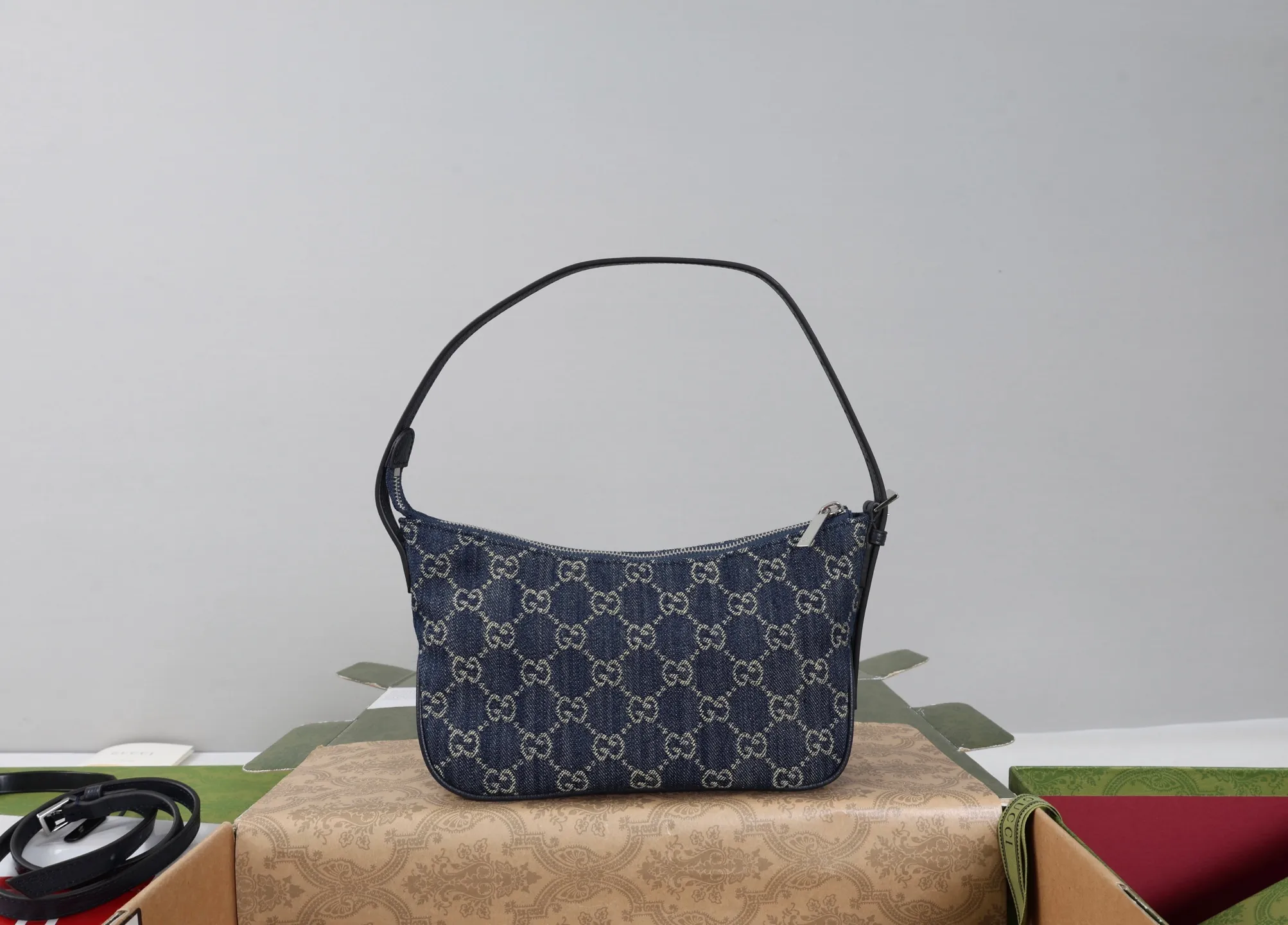 All Categories Official Website "Brand Women's Bags" Women's Bags 💙 GUCCI 2026 GUCCI New Underarm Shoulder Bag