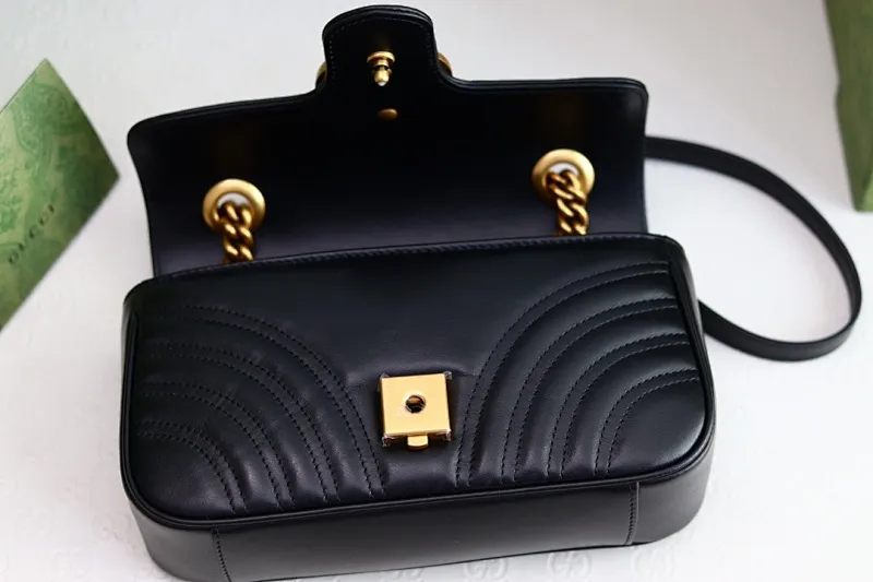 All categories Official website "Brand Women's Bags" Women's Bags 💙 GUCCI 2022 official new Gucci crossbody bag wholesale Original order quality 58003500 Size: 23-14-6Cm