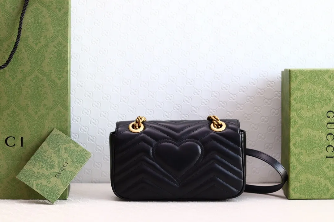 All categories Official website "Brand Women's Bags" Women's Bags 💙 GUCCI 2022 official new Gucci crossbody bag wholesale Original order quality 58003500 Size: 23-14-6Cm